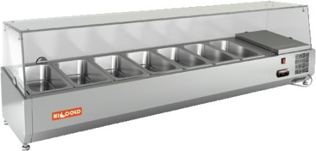 Витрина для ингредиентов HiCold VRX 1600 1/4